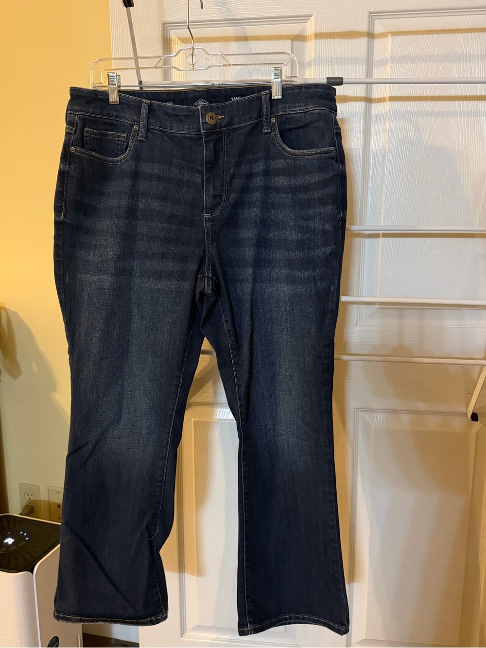 St. John's Bay Dark Indigo Bootcut Jeans